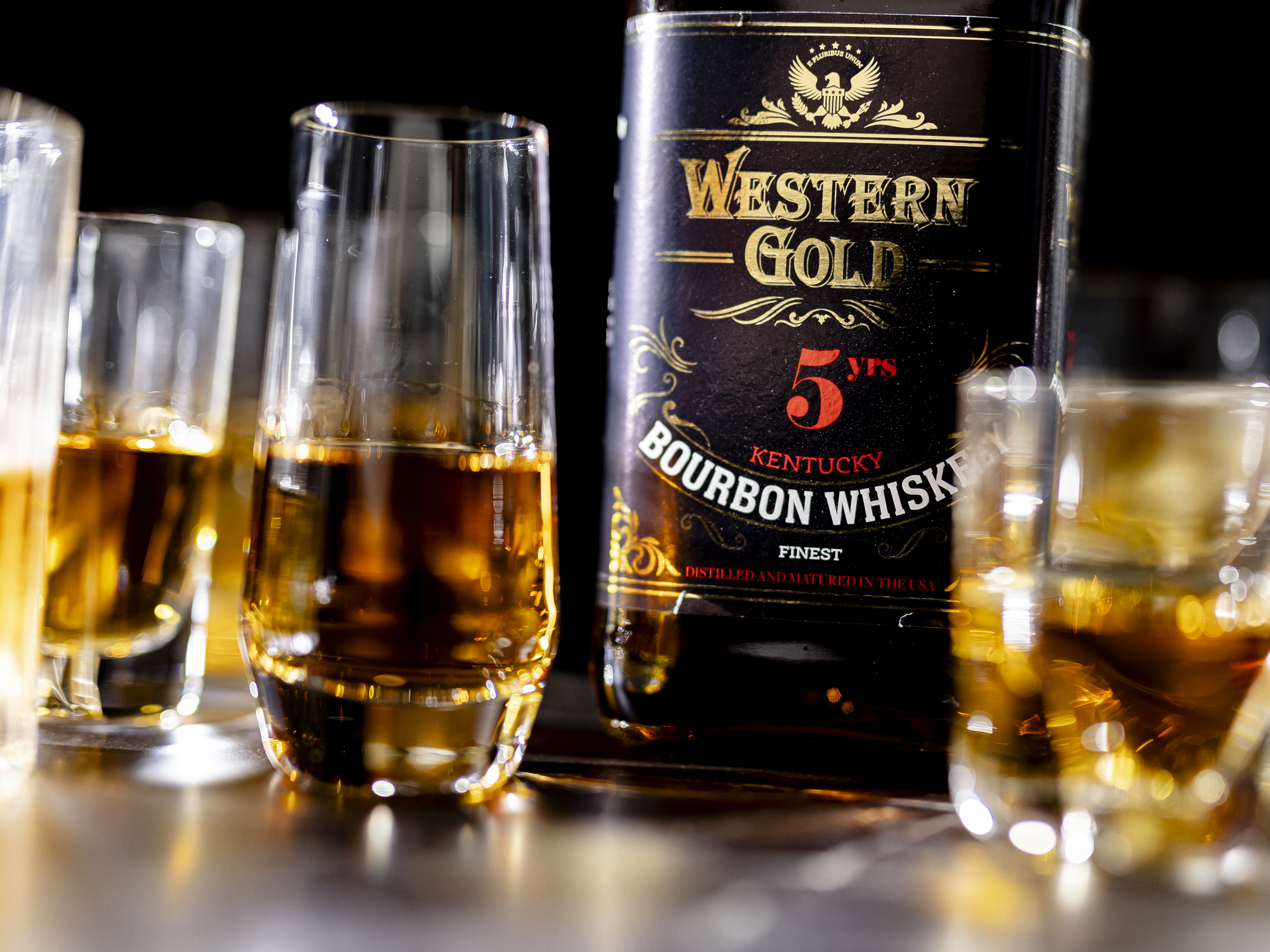 Thumbnail - WESTERN GOLD Bourbon Whiskey 5 Jahre 40% Vol