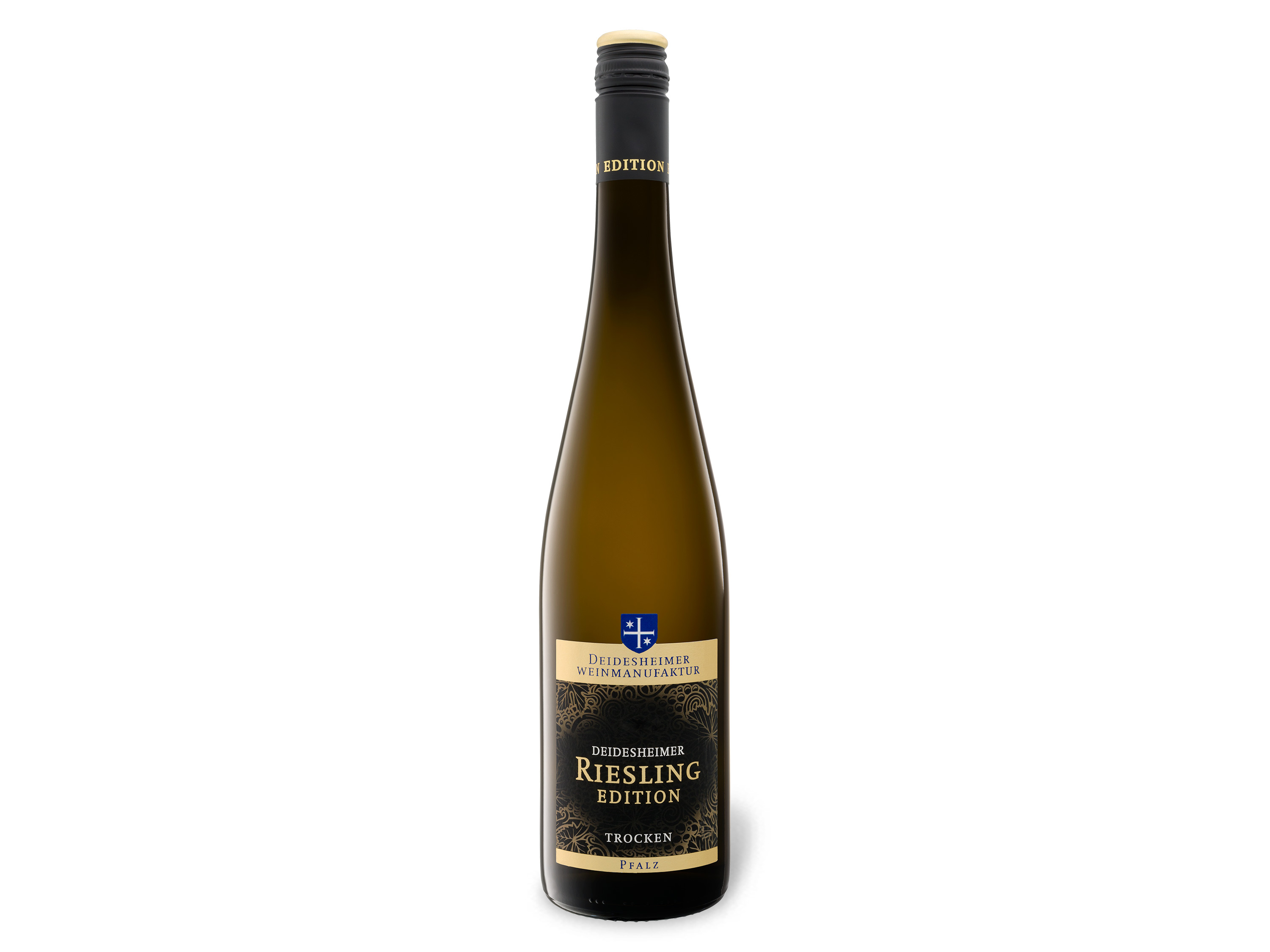 Deidesheimer Weinmanufaktur Riesling Edition QbA trocken, Weißwein 2020 Wein & Spirituosen Lidl DE