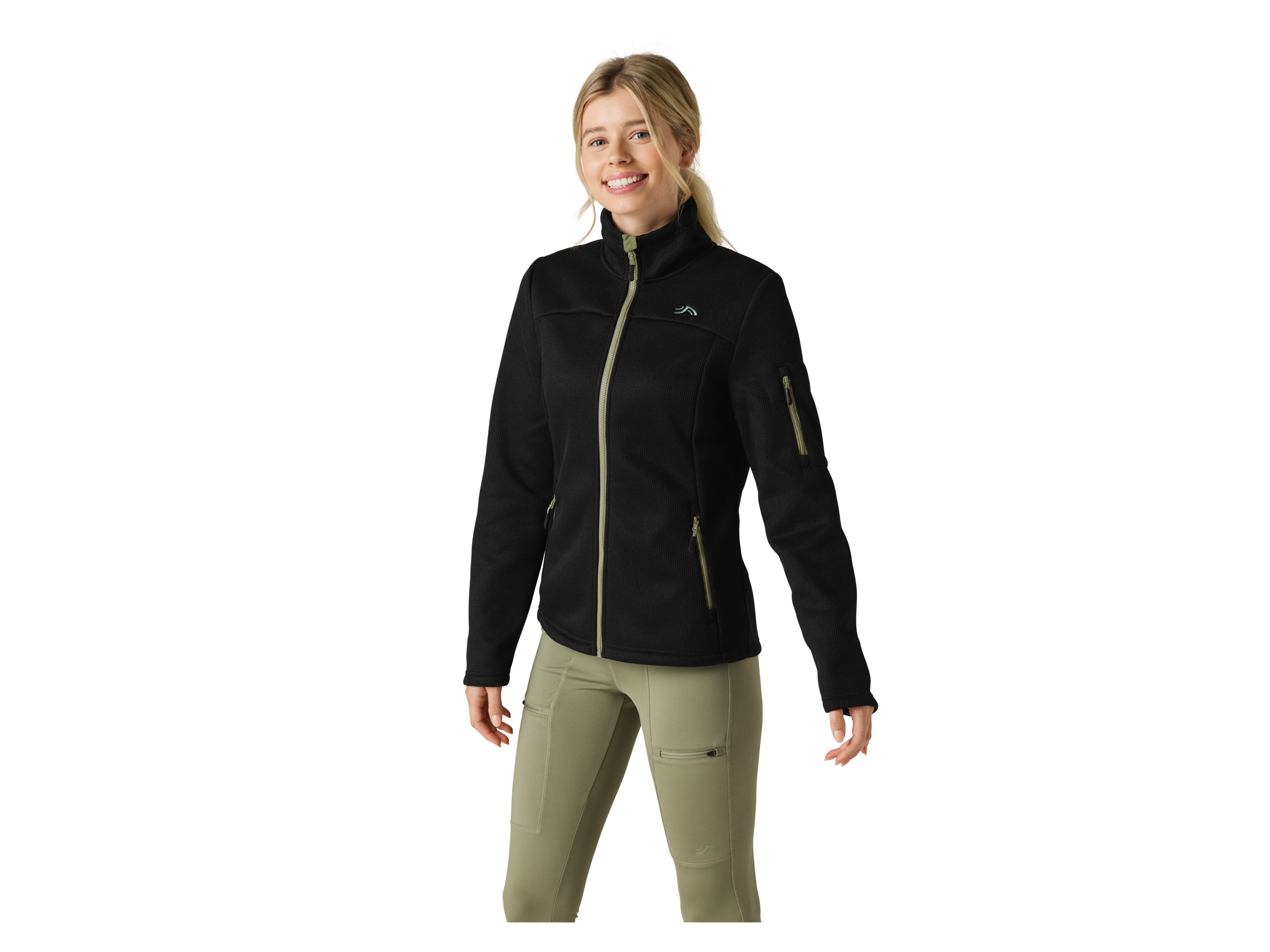 CRIVIT Damen Strickfleecejacke - 8