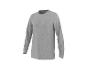 Graues Langarm-T-Shirt für Herren