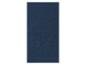 Ein dunkelblaues Handtuch mit glattem Design.