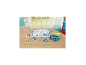Bügelperlen-Set mit Cartoon-Figuren auf einem Holztisch.