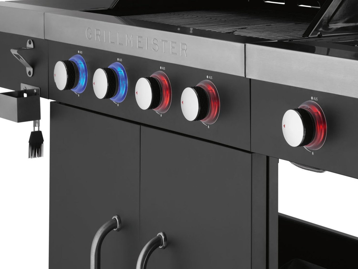 GRILLMEISTER Gasgrill, 4plus1 Brenner, 19,7 kW | LIDL