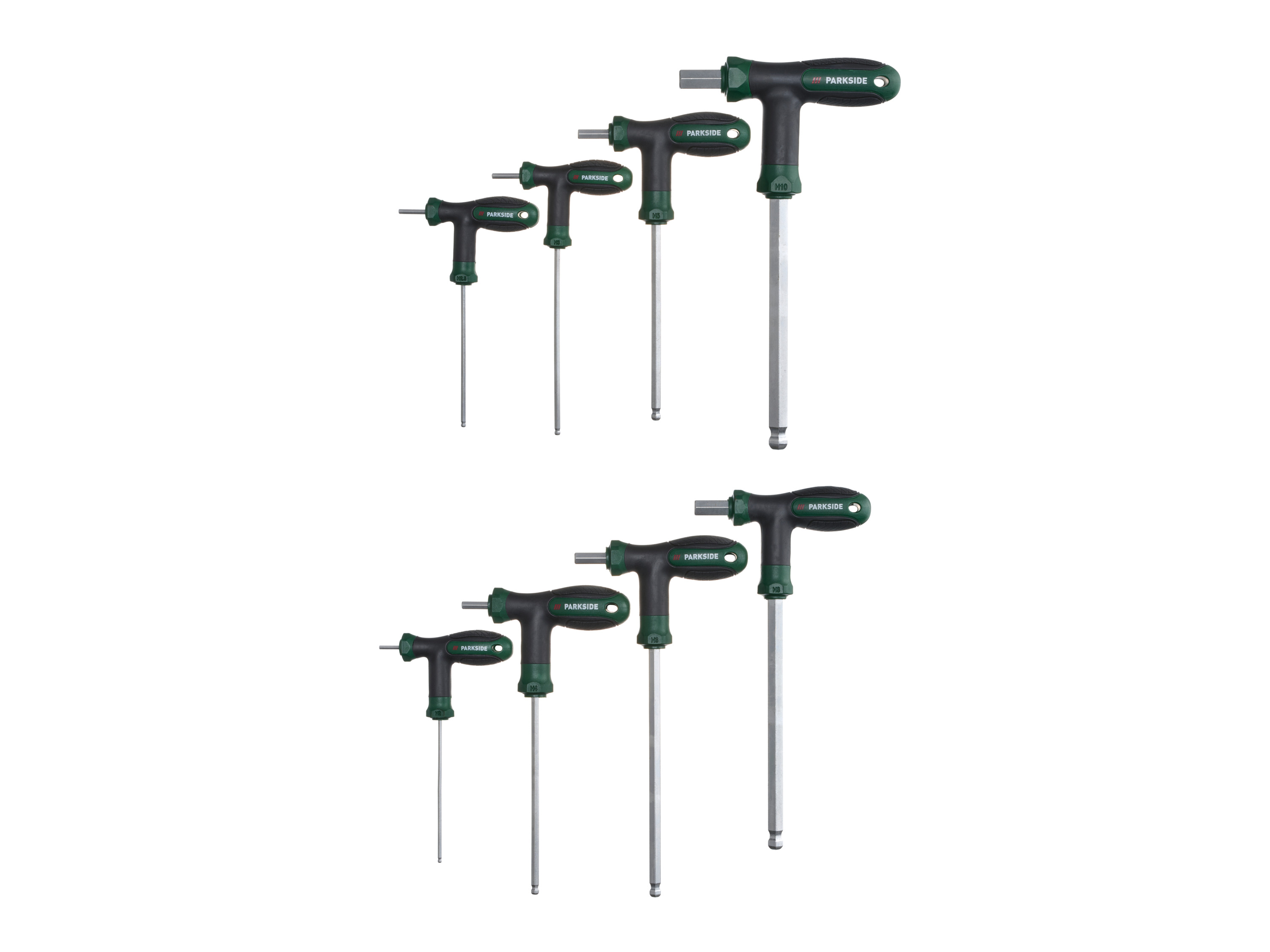 PARKSIDE® T-Griff Innensechskant und TX Stiftschlüsselsatz 8tlg. PSSS 8 B1 (Innensechskant Stiftschlüssel)““ | 04052916377147