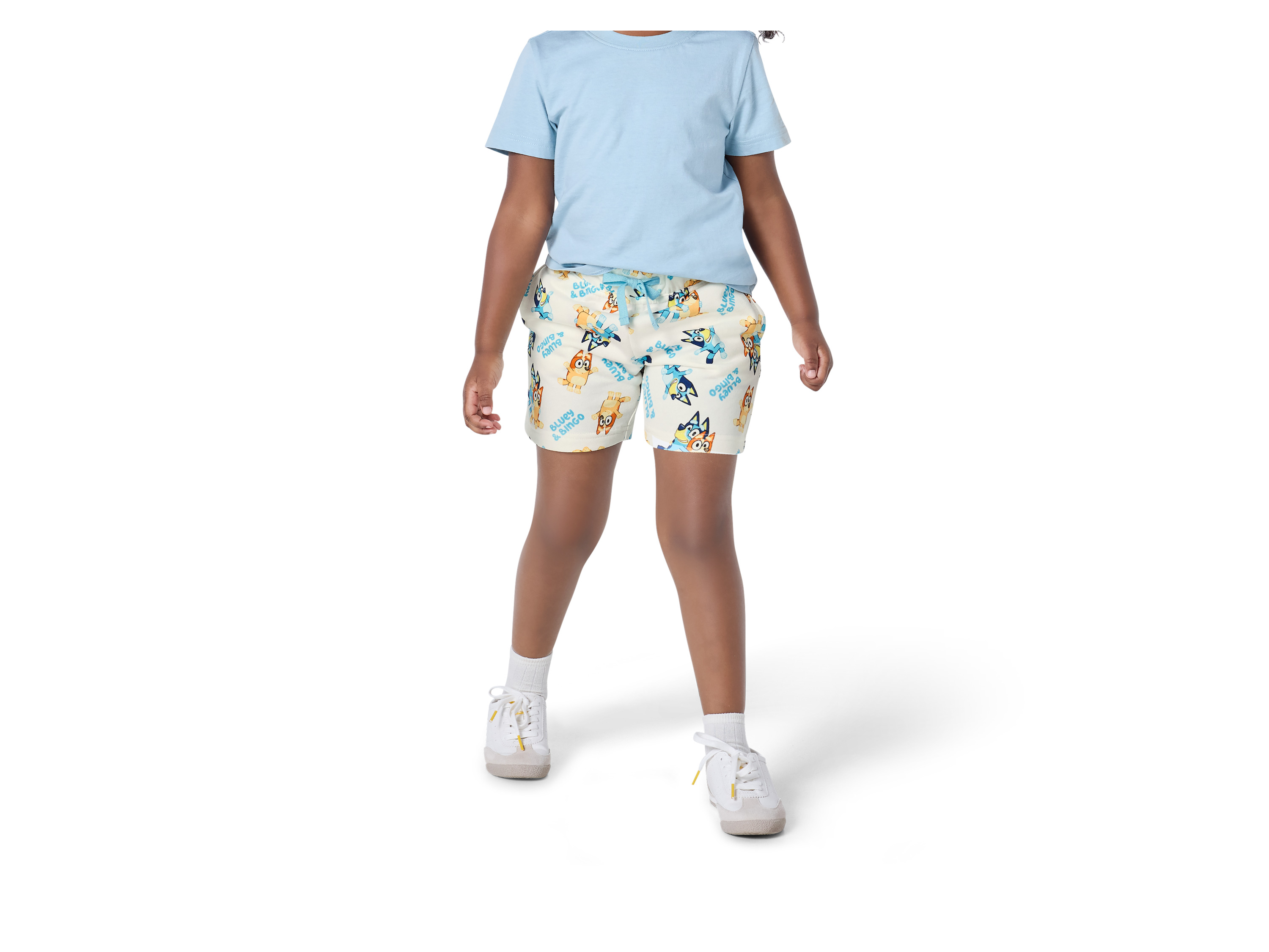 Kinder-Sweatshorts »Peppa Pig / Bluey / Spiderman / Cars«, 2 Stück (122/128) – Bild 2 von 4