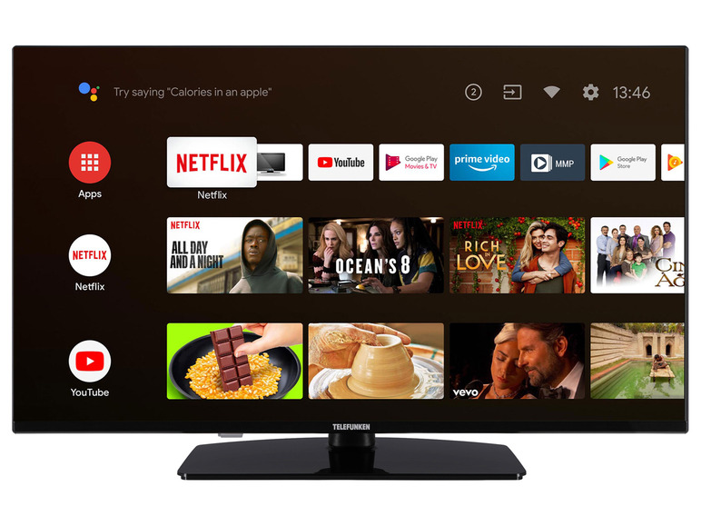 Gehe zu Vollbildansicht: TELEFUNKEN Fernseher XF40AN750M Android Smart TV 40 Zoll Full HD - Bild 1