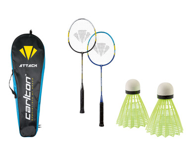 Hochwertiges Badmintonset Badminton Komplettset Schläger Federball Netz Tasche 