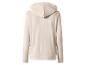 Beige Kapuzenpullover.