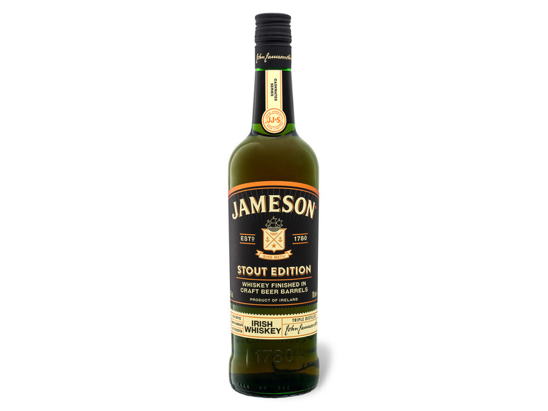 Gehe zu Vollbildansicht: Jameson Caskmates Stout Edition Irish Whiskey 40% Vol - Bild 1