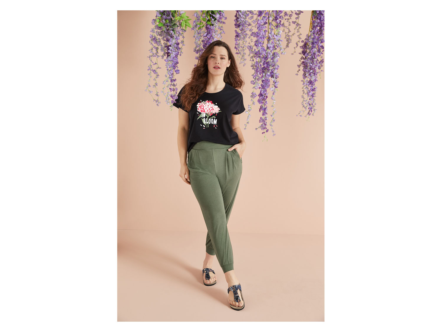 Thumbnail - esmara® Damen Sommerhose (XL(48/50), olive)""
