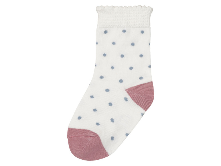 Gehe zu Vollbildansicht: lupilu® Kleinkinder Mädchen Socken, 7 Paar, mit Bio-Baumwolle - Bild 4