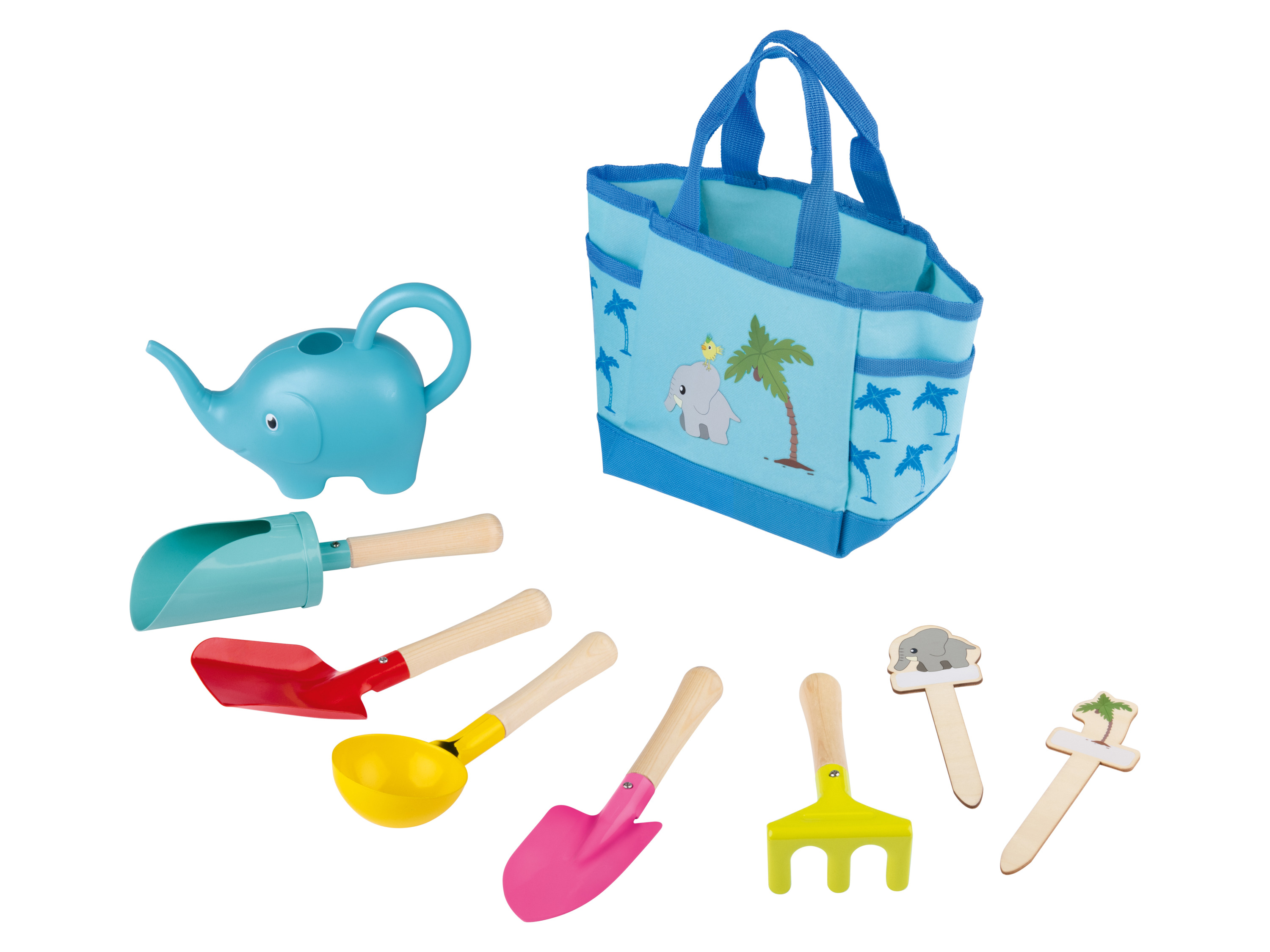 LUPILU® Kinder Gartenkleingeräte (Blau)