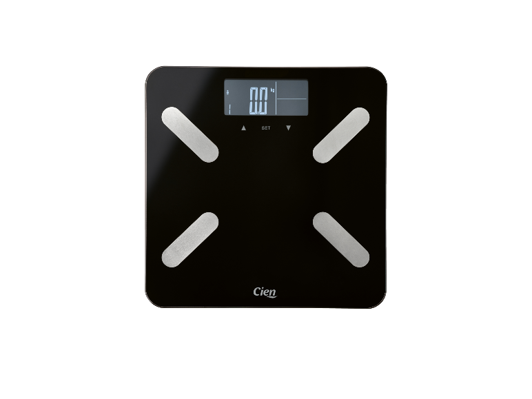 CIEN Diagnosewaage SPWD 180 l1 in Schwarz mit digitalem Display