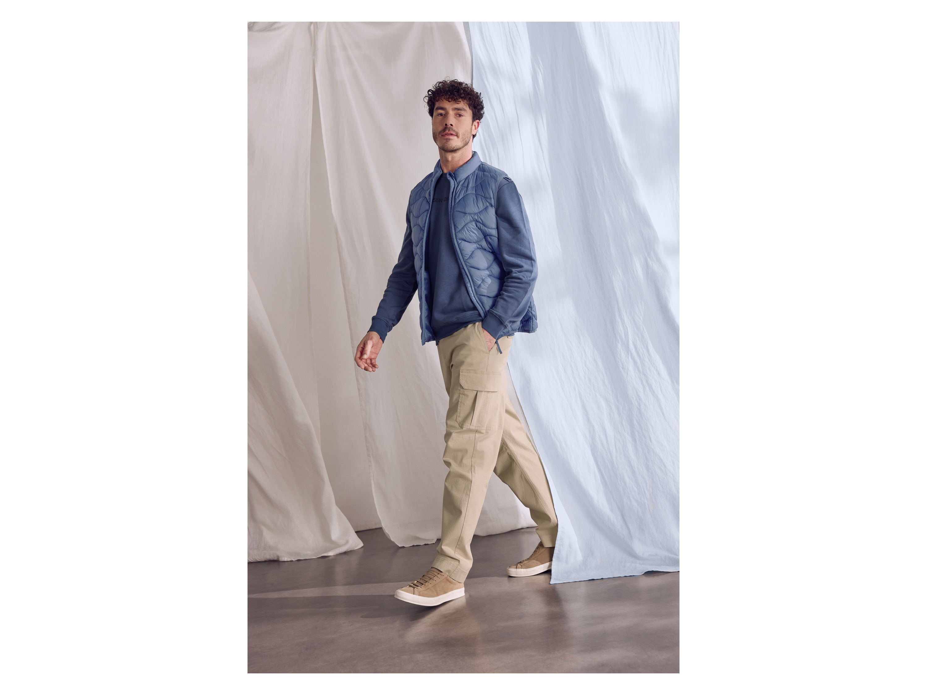 Thumbnail - esmara Men Herren Weste Lightweight (Blau, S (44/46))