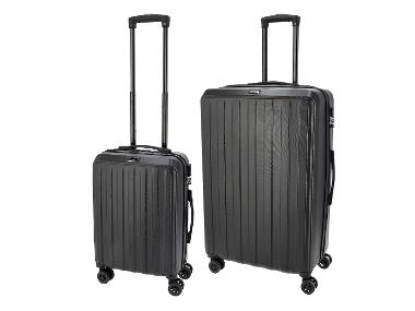 ESMARA® Koffer-Set: Hardcase L (86 L) & Handgepäck S (30 L)