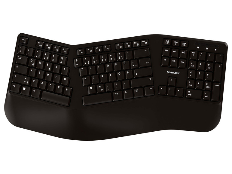 SILVERCREST® PC Tastatur »SPC KE500 A1« ergonomisch kabellos