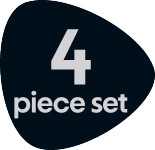 4-teiliges Set