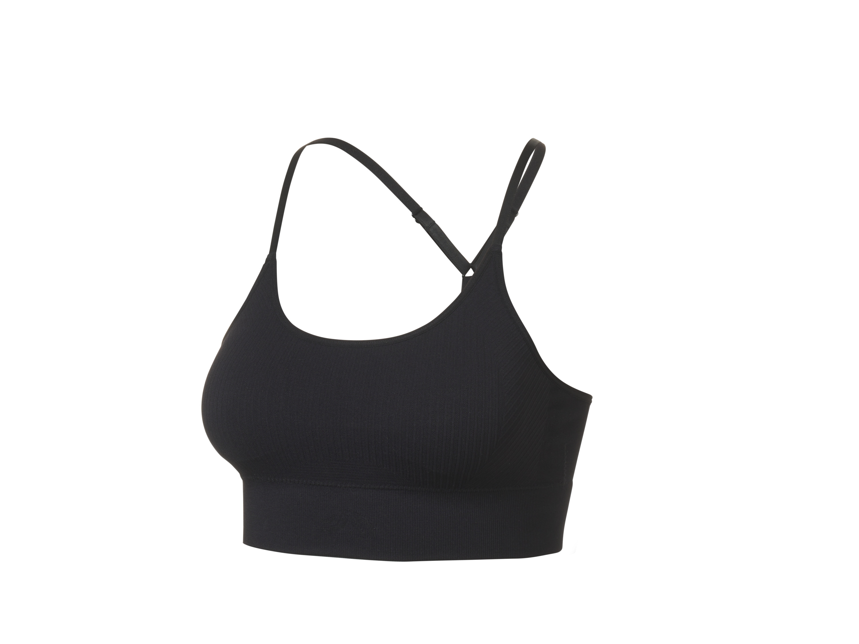 CRIVIT Damen Sport Bustier seamless (Schwarz, XS(32/34))""