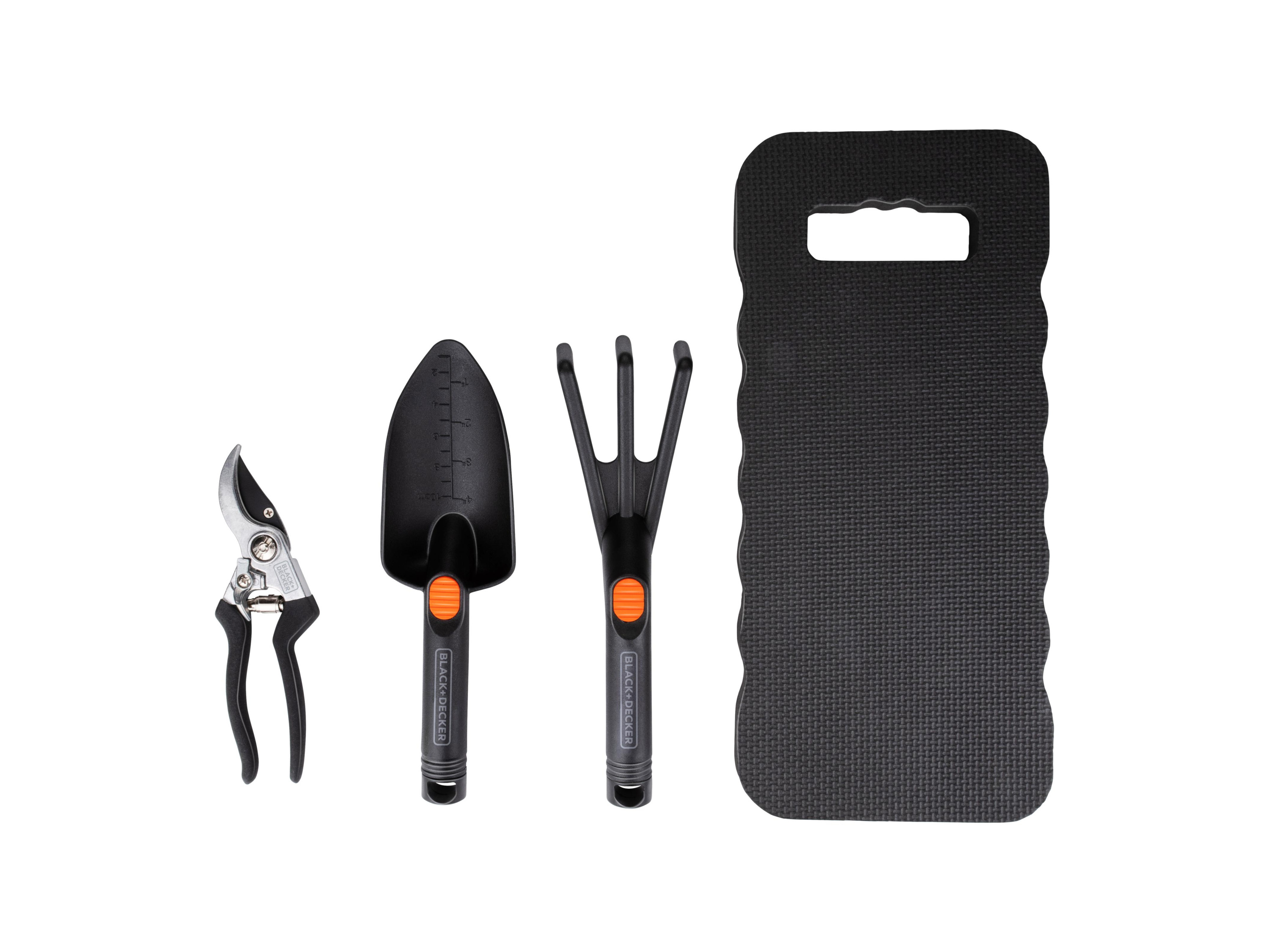 BLACK & DECKER Gartenset, 4-teilig