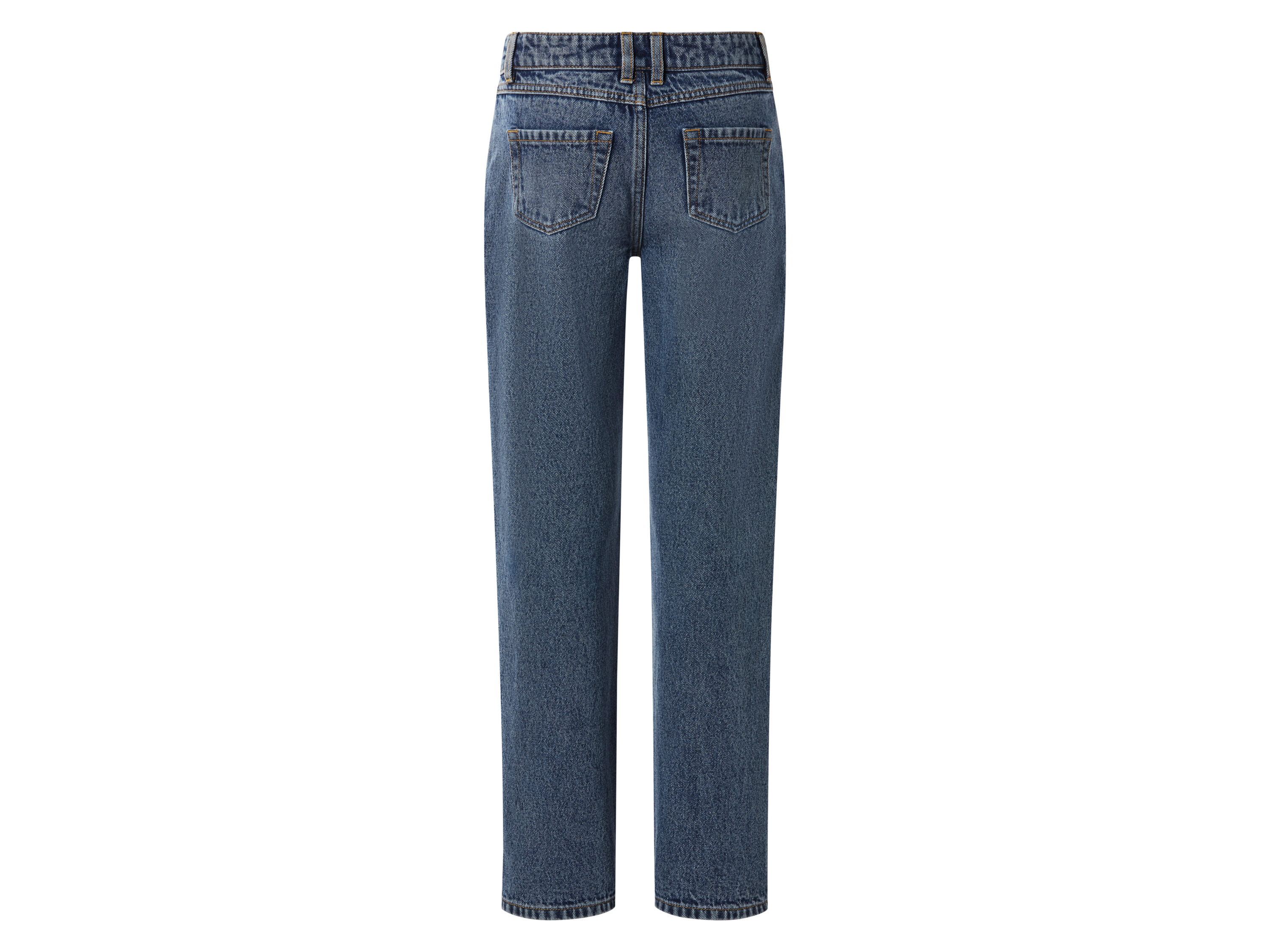 ESMARA KIDS Mädchen Jeans / Straight Fit (Dunkelblau, 140) – Bild 2 von 2