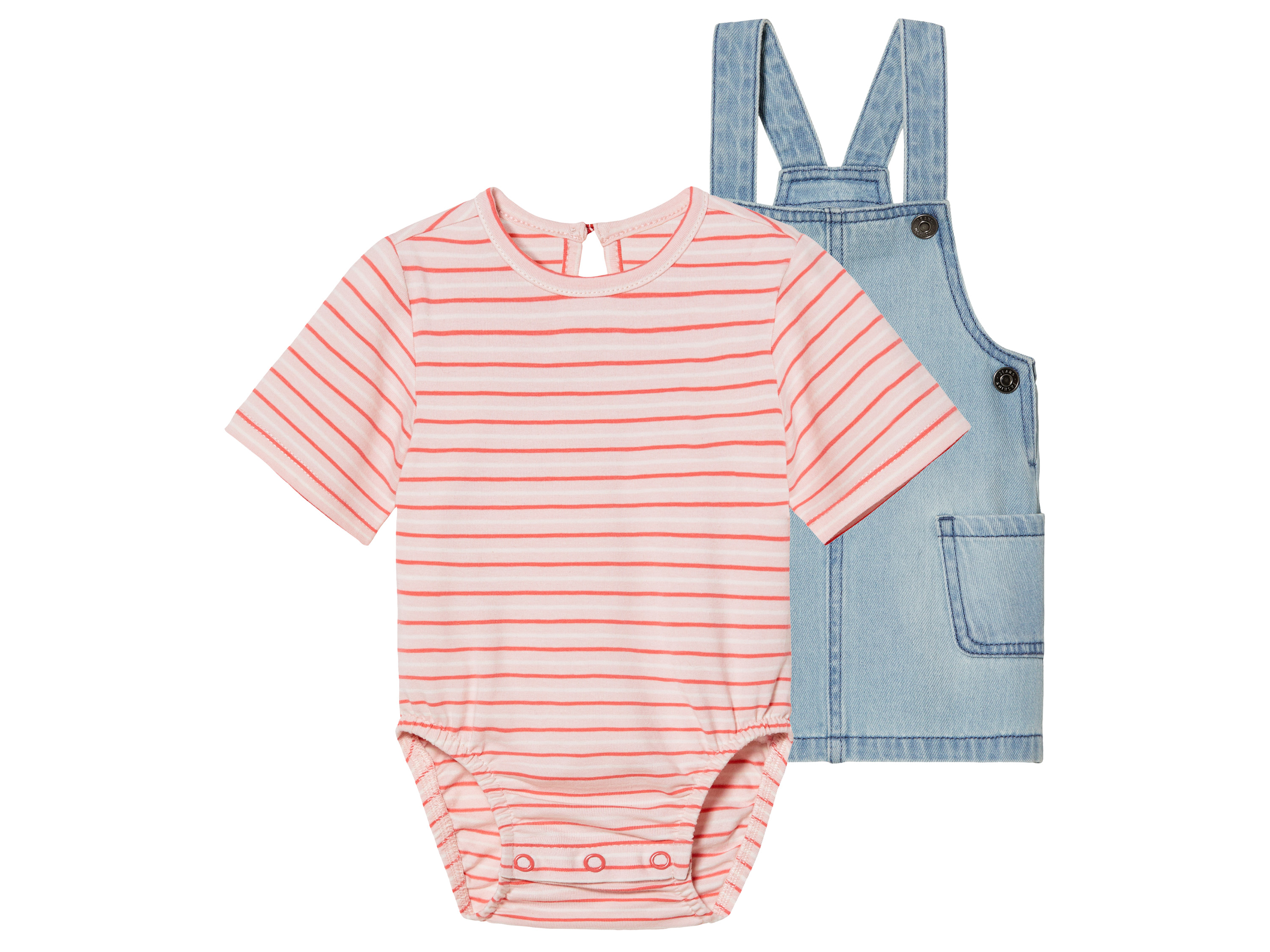 lupilu® Baby Set, 2-teilig (80, hellblau/rosa) | 04335633063518 lupilu® Baby Set, 2-teilig (80, hellblau/rosa) | 04335633063518