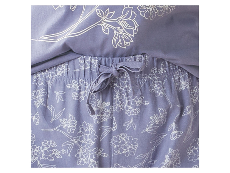 Gehe zu Vollbildansicht: esmara Damen Pyjama aus reiner Baumwolle - Bild 8