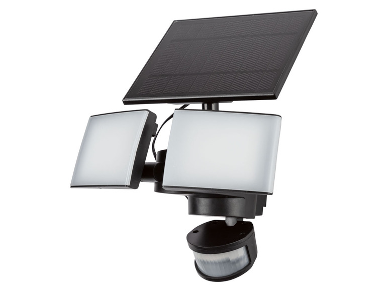 Gehe zu Vollbildansicht: LIVARNO home LED Solar-Außenstrahler, mit 2 Spots und Bewegungsmelder - Bild 2
