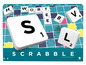 Scrabble Brettspiel mit Buchstabenkacheln.
