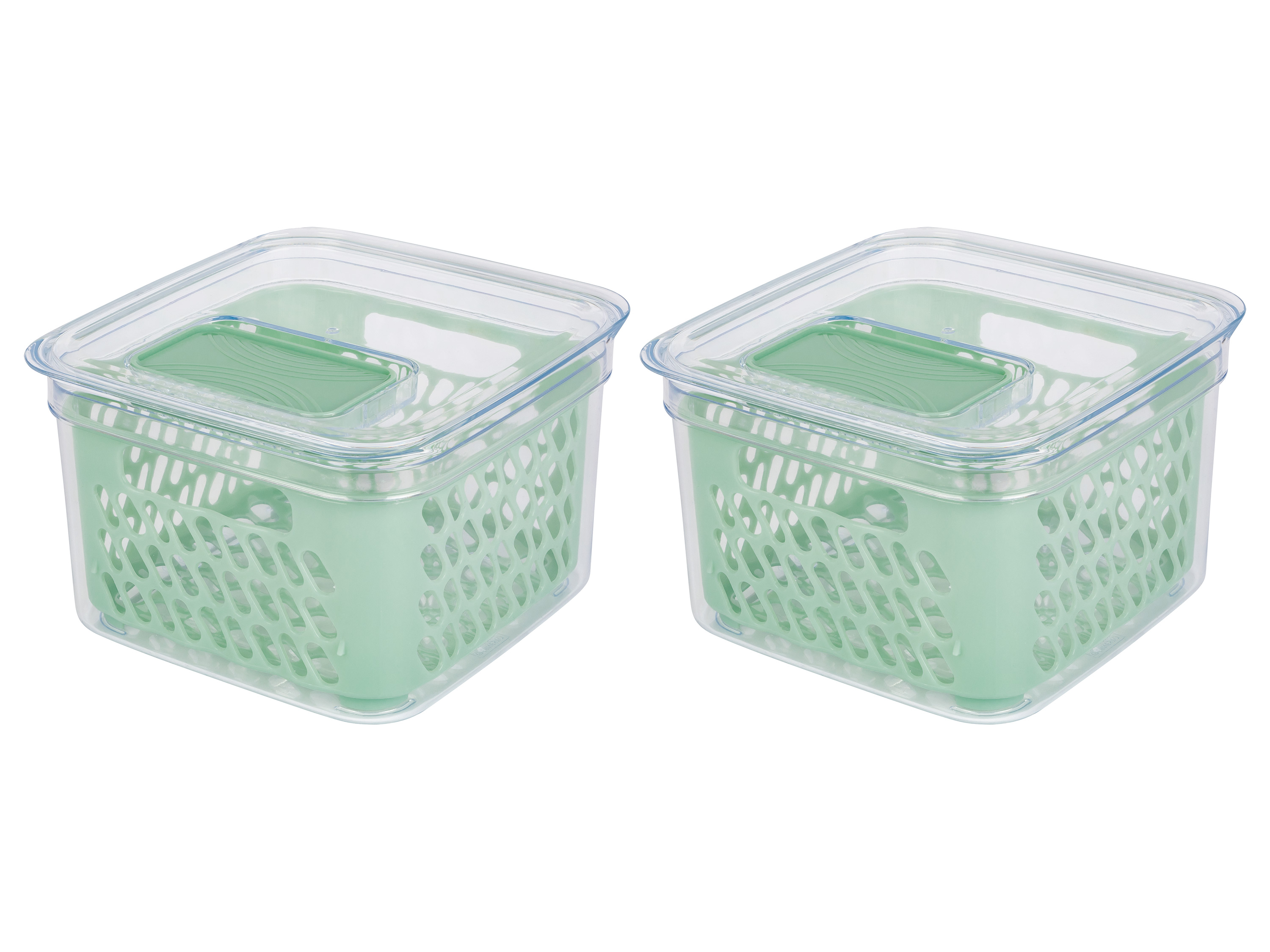 ERNESTO® Kühlschrankaufbewahrung Frischebox (klein 2er) | 04334036066737