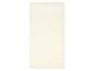 Cremefarbenes Baumwollhandtuch mit diagonal gestreifter Textur