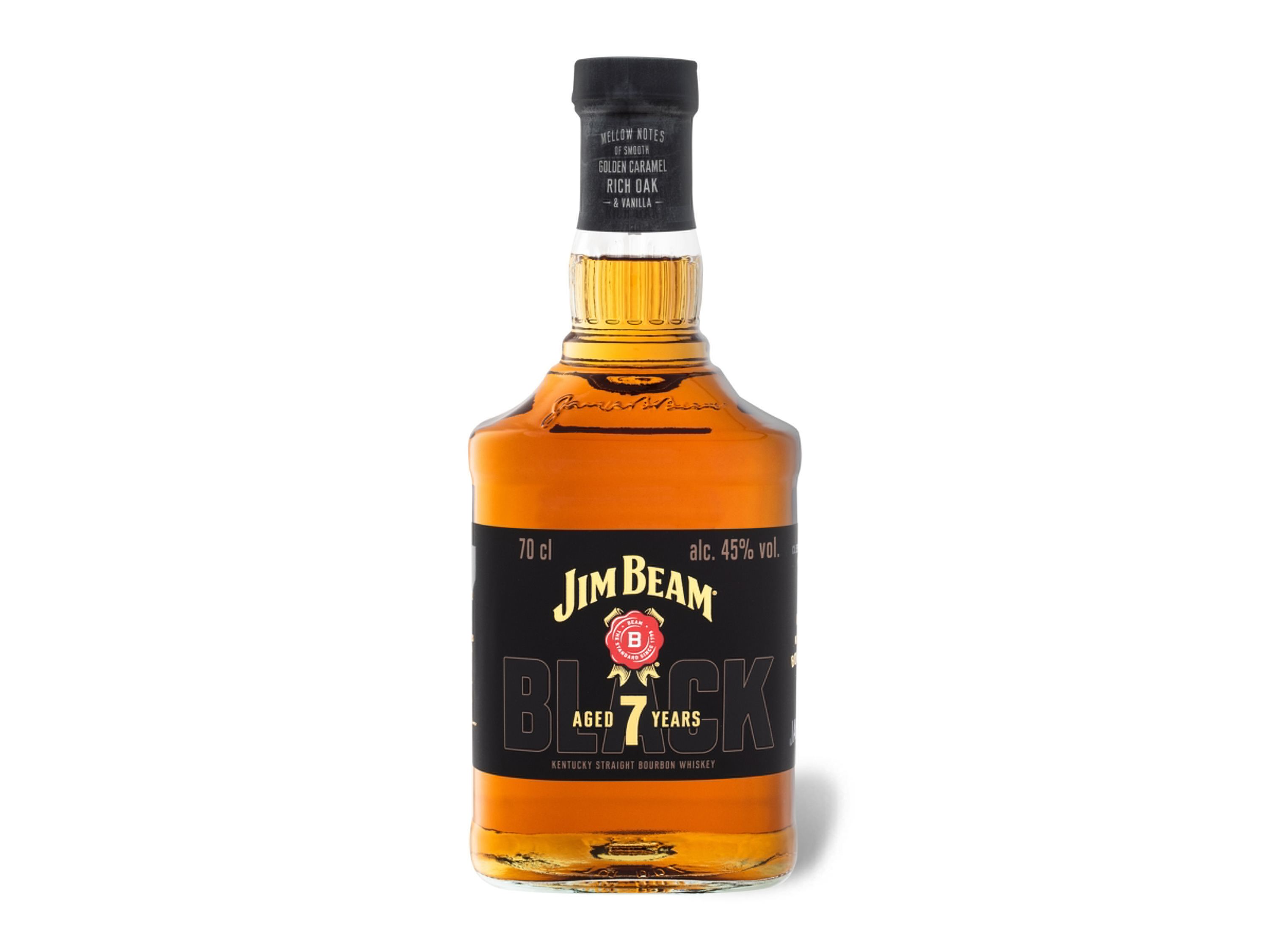 JIM BEAM Black Bourbon Whiskey 7 Jahre 45% Vol