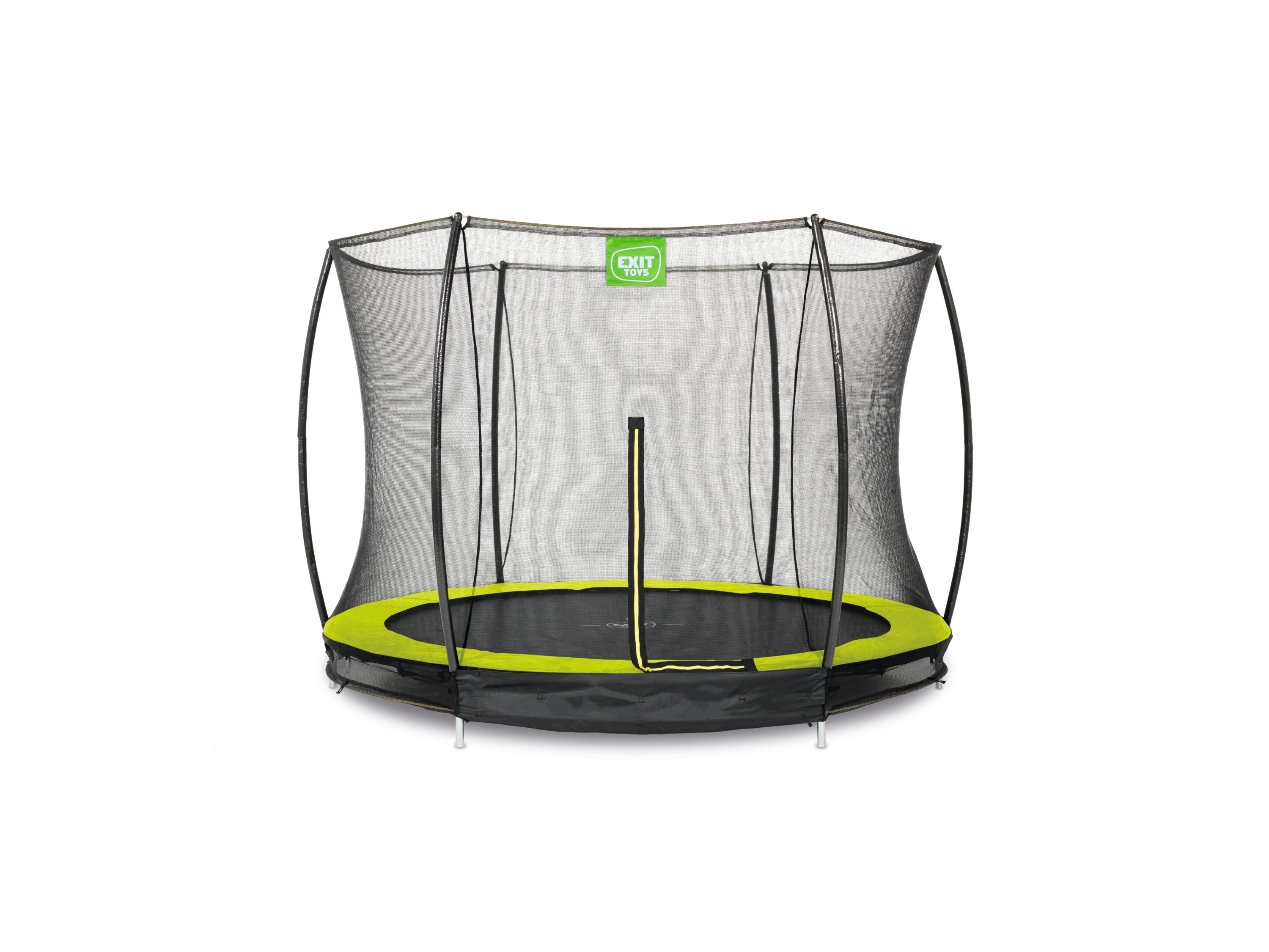 EXIT TOYS Silhouette Bodentrampolin mit Sicherheitsnetz (ø 244 cm)