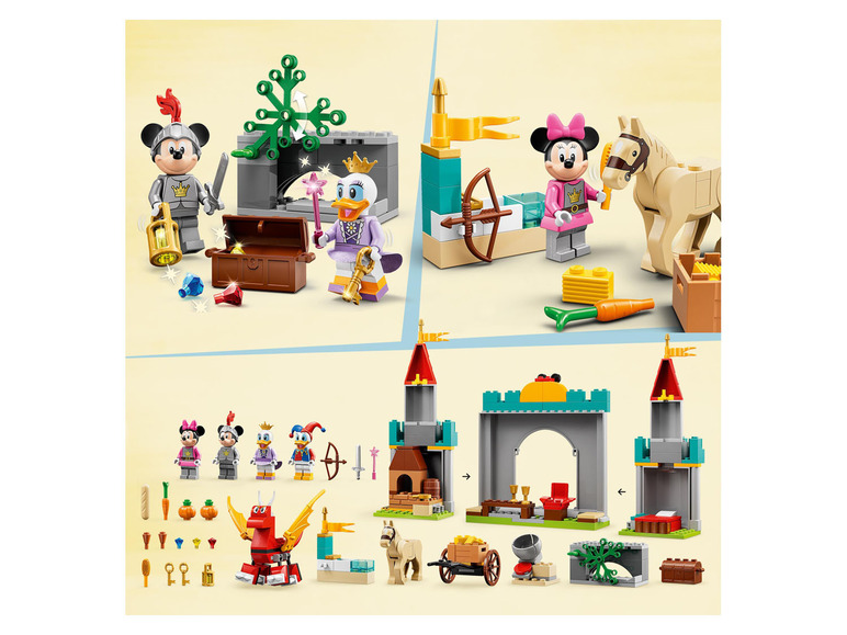 Gehe zu Vollbildansicht: LEGO® Micky and Friends 10780 »Mickys Burgabenteuer« - Bild 3