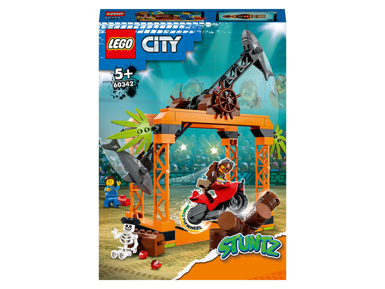 Gehe zu Vollbildansicht: LEGO® City 60342 »Haiangriff-Stuntchallenge« - Bild 1