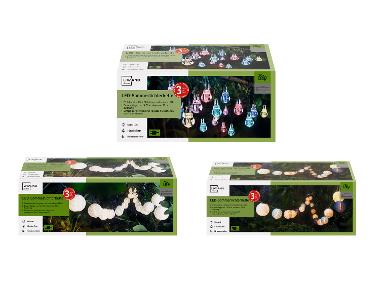 LIVARNO home LED-Sommerlichterkette, 14,75 m