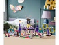 LEGO Friends Jahrmarkt mit einem Karussell und einer Achterbahn.