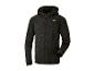 Herren melierte Fleece-Kapuzenjacke mit Reißverschluss