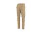 Herrenhose in Beige aus Fischgrätgewebe.