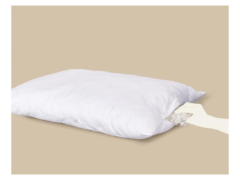 LIVARNO® kochfestes Kopfkissen, 80 x 40 cm, mit sichtbarer Füllung