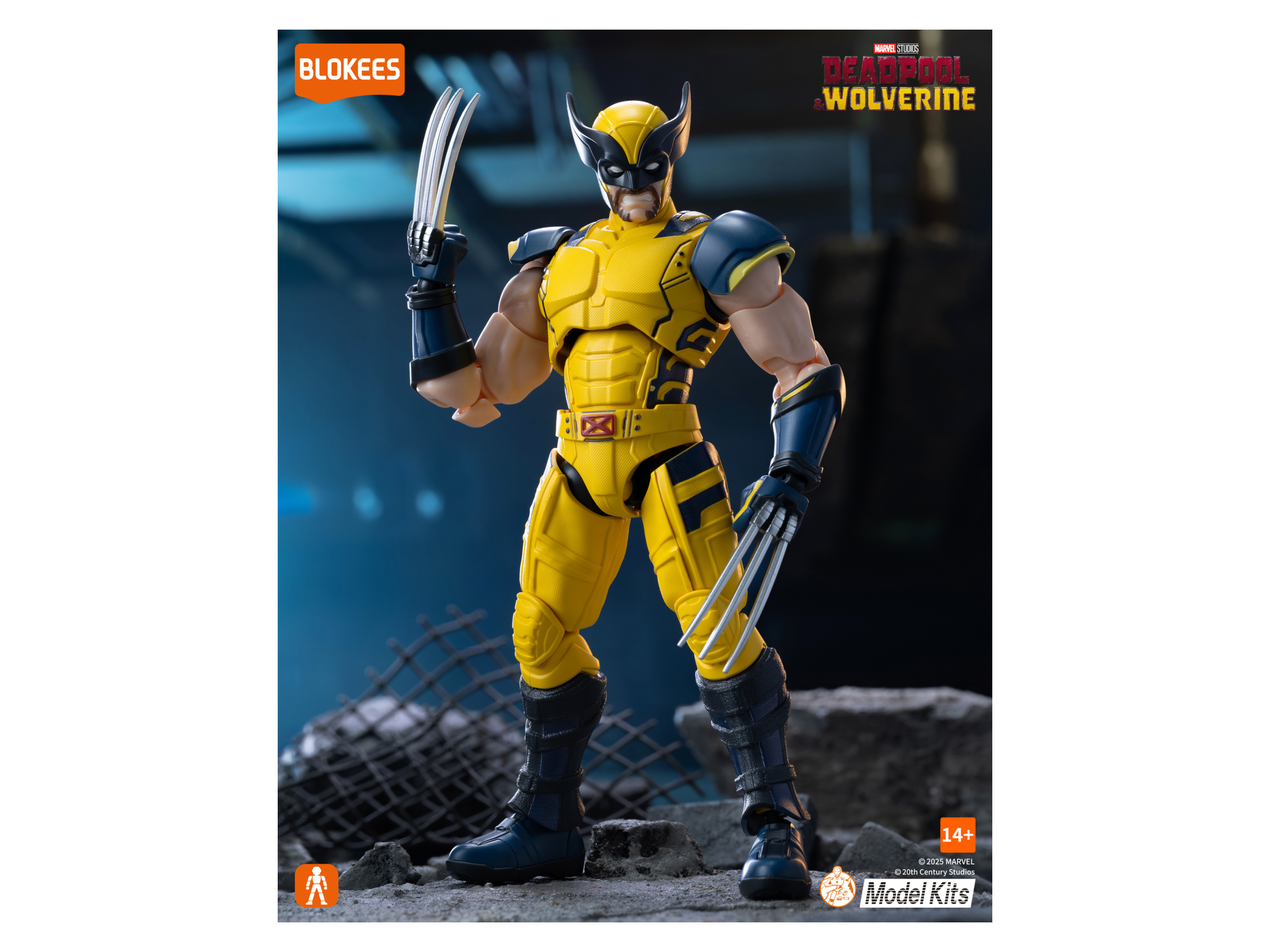 DICKIE Blokees Marvel (Wolverine)