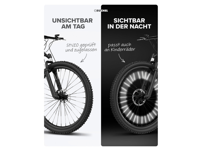Gehe zu Vollbildansicht: Büchel Fahrrad-Speichenreflektoren »Seku Clip«, 72 Stück - Bild 5