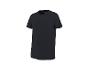 Einfaches schwarzes Herren-T-Shirt, Vorderansicht