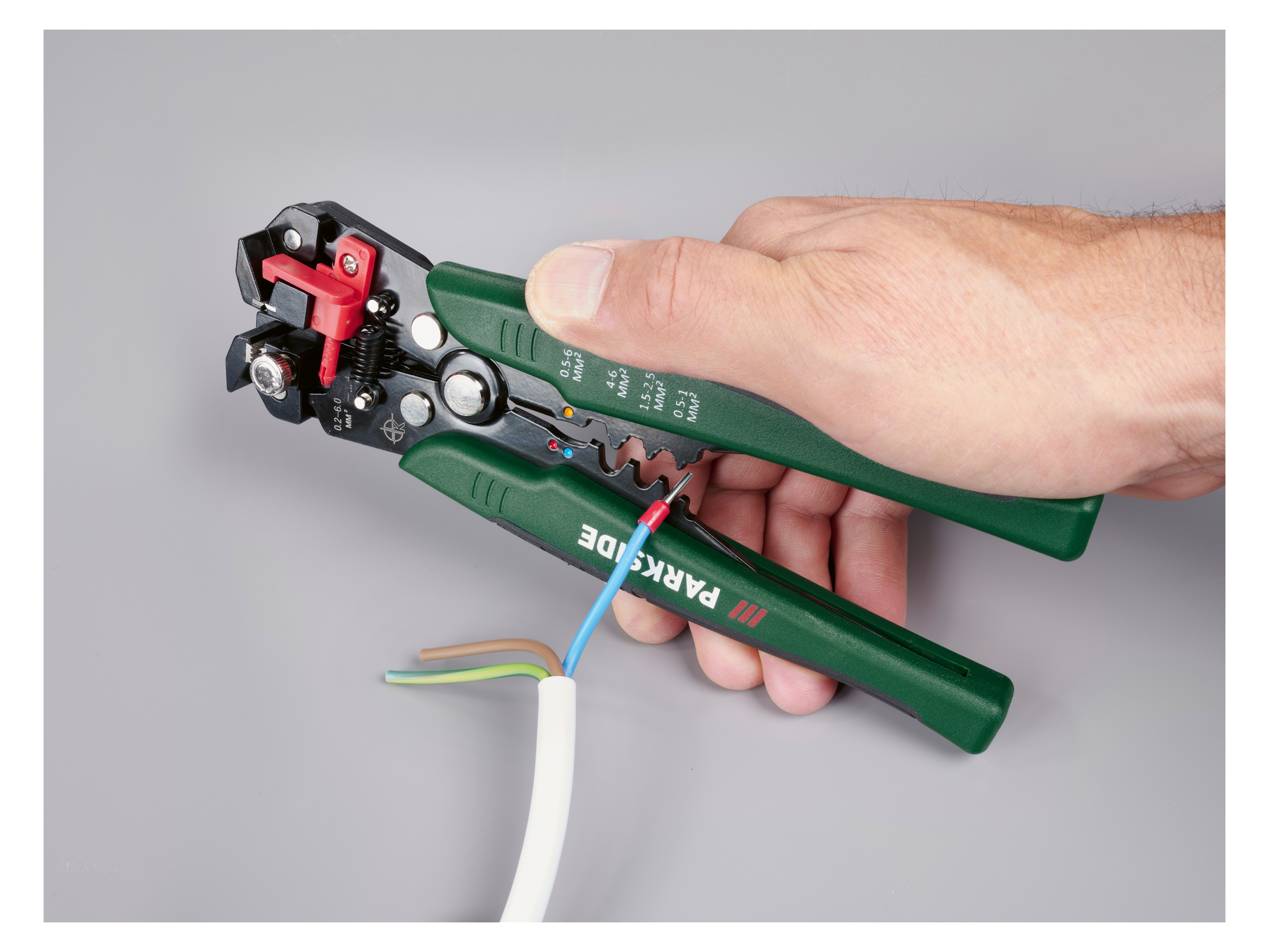 PARKSIDE® Automatik-Abisolier- und Crimpzangen-Set, mit 3-in-1-Funktion – Bild 2 von 4