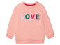 Rosa Langarmshirt mit 'LOVE' Aufdruck