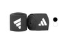 Zwei schwarze Adidas Handwraps zum Sport