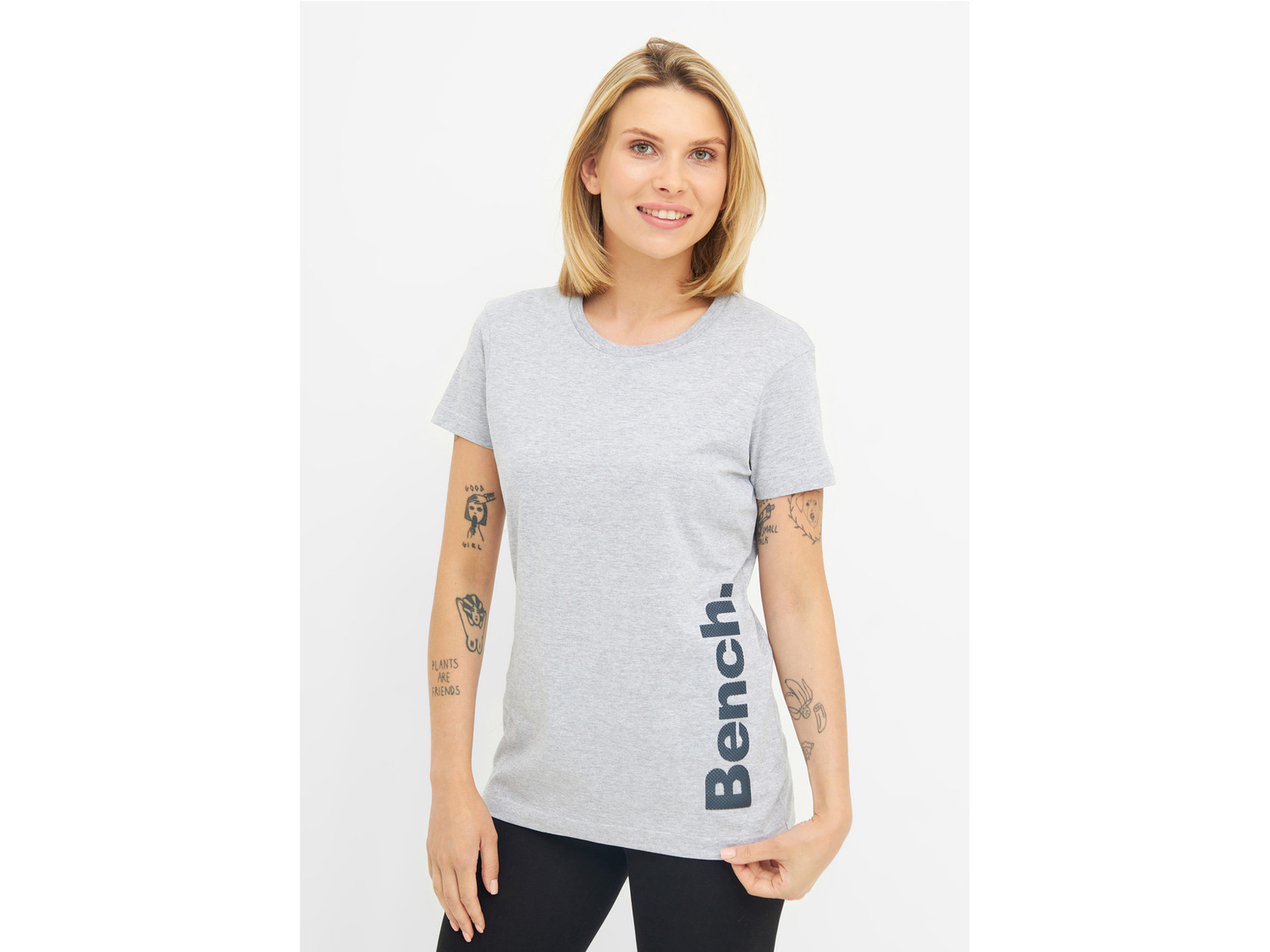BENCH Damen Ringer-T-Shirt aus reiner Baumwolle | LIDL