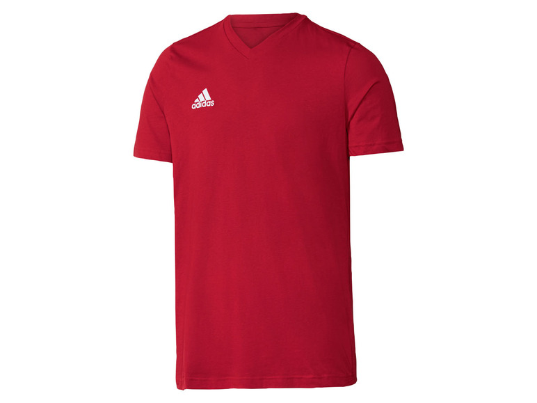 Gehe zu Vollbildansicht: adidas Herren T-Shirt mit Logo, aus reiner Baumwolle - Bild 6