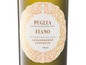 Eine Flasche italienischen Puglia Fiano Weins.
