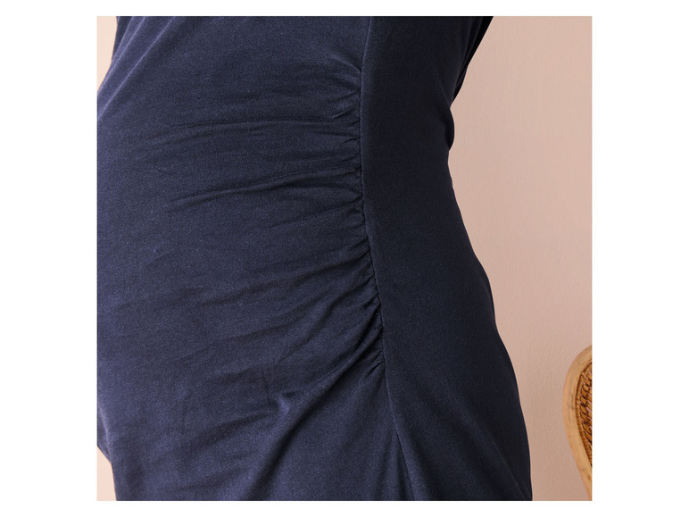 Gehe zu Vollbildansicht: esmara Damen Umstands-Nachthemd, mit seitlicher Raffung - Bild 5