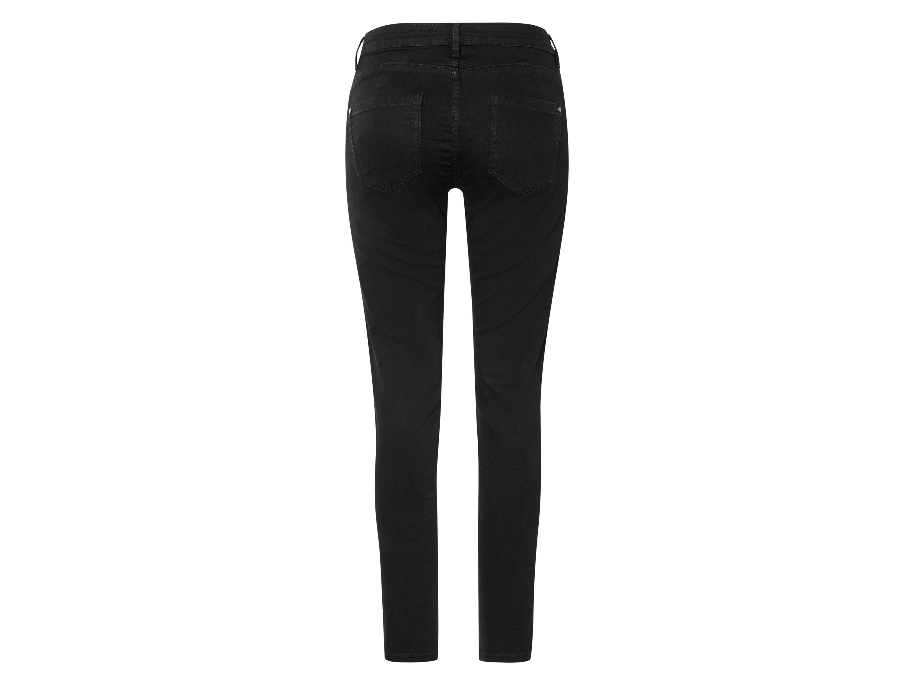 Thumbnail - esmara® Damen Jeans, Super Skinny Fit, mit Po-Push-up-Effekt, normale Leibhöhe (Schwarz, 44)
